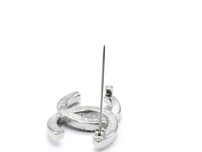 CHANEL Coco Mark Chanel Brooch Logo Coco Mark CC Mark Pin Badge Rhinestone Brooch