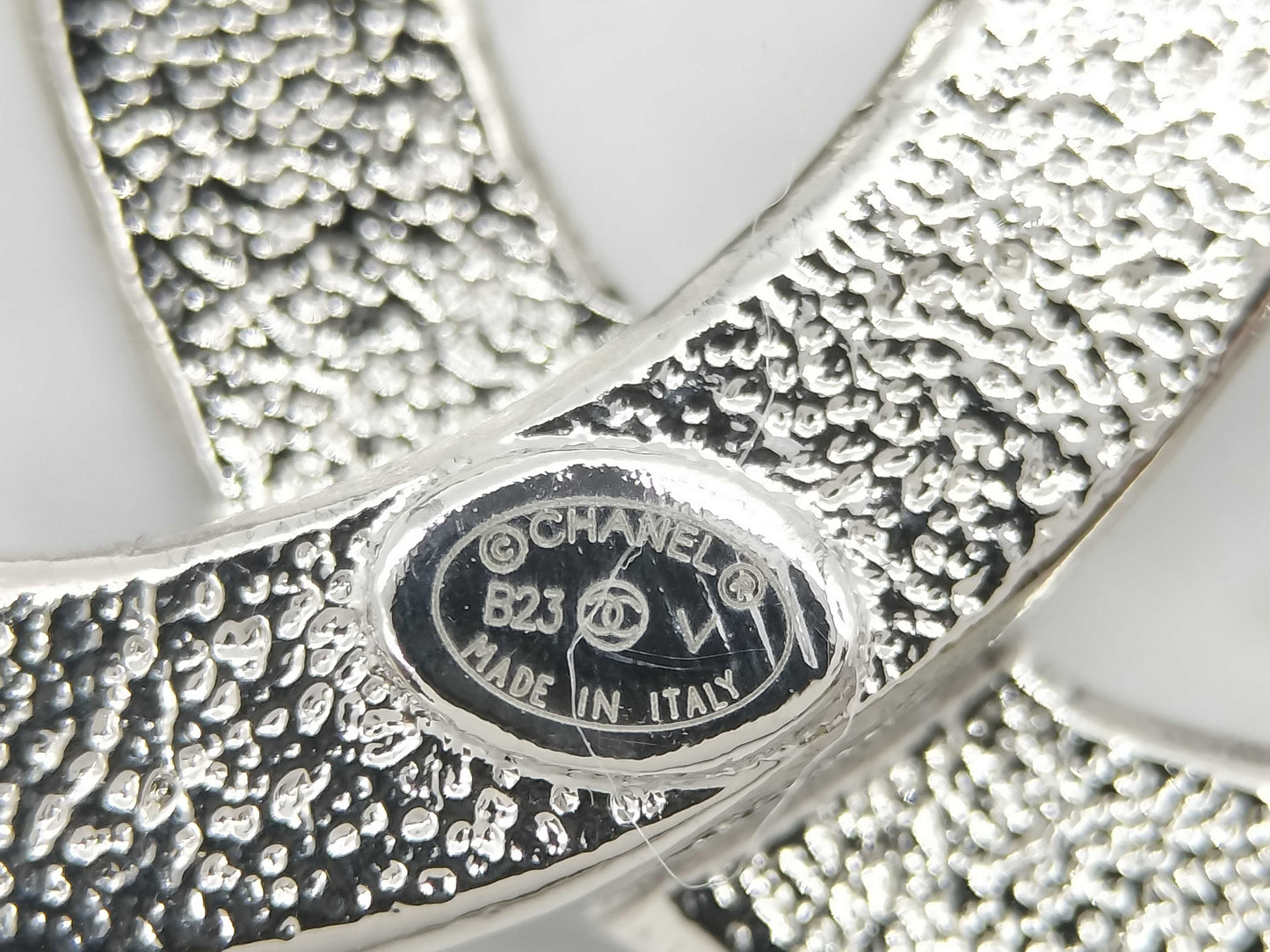 CHANEL Coco Mark Chanel Brooch Logo Coco Mark CC Mark Pin Badge Rhinestone Brooch