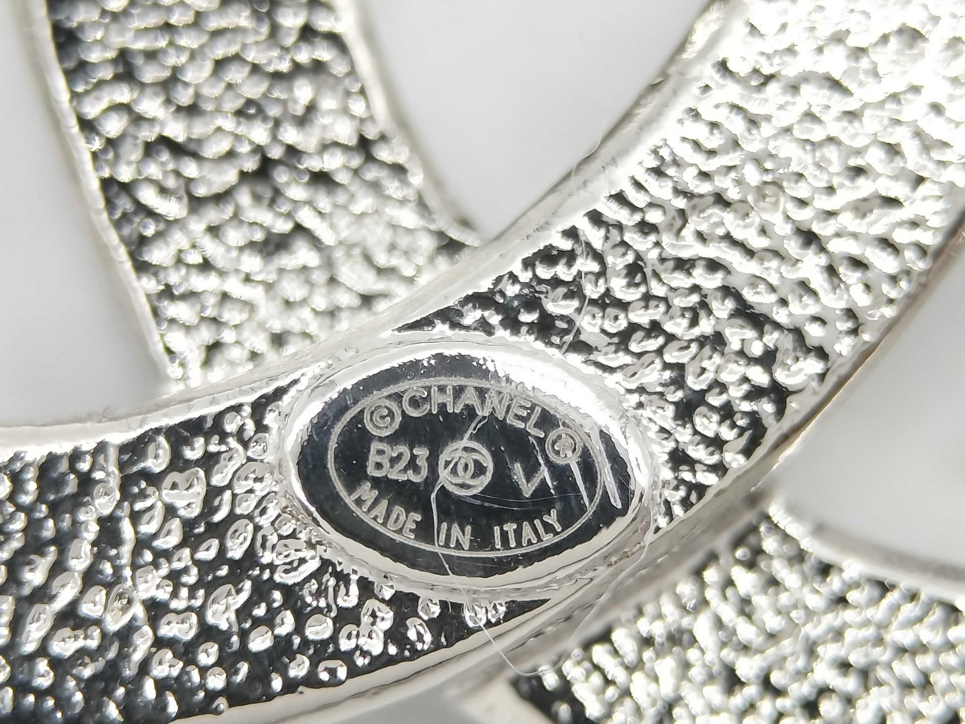 CHANEL Coco Mark Chanel Brooch Logo Coco Mark CC Mark Pin Badge Rhinestone Brooch