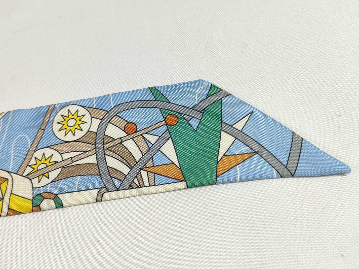 HERMES Twilly Silk Scarf Scarves and Other Accessories