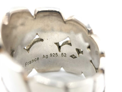 HERMES Niloticus Eclat Ring, 925 Sterling Silver