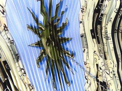 HERMES Carre Hermes Pleated Carre Scarf