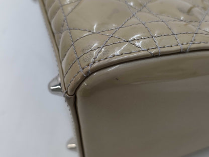 Dior Lady Dior Enamel Bag