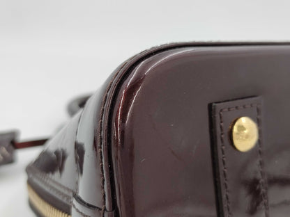LOUIS VUITTON Louis Vuitton Enamel Alma BB Shoulder Bag Handbag