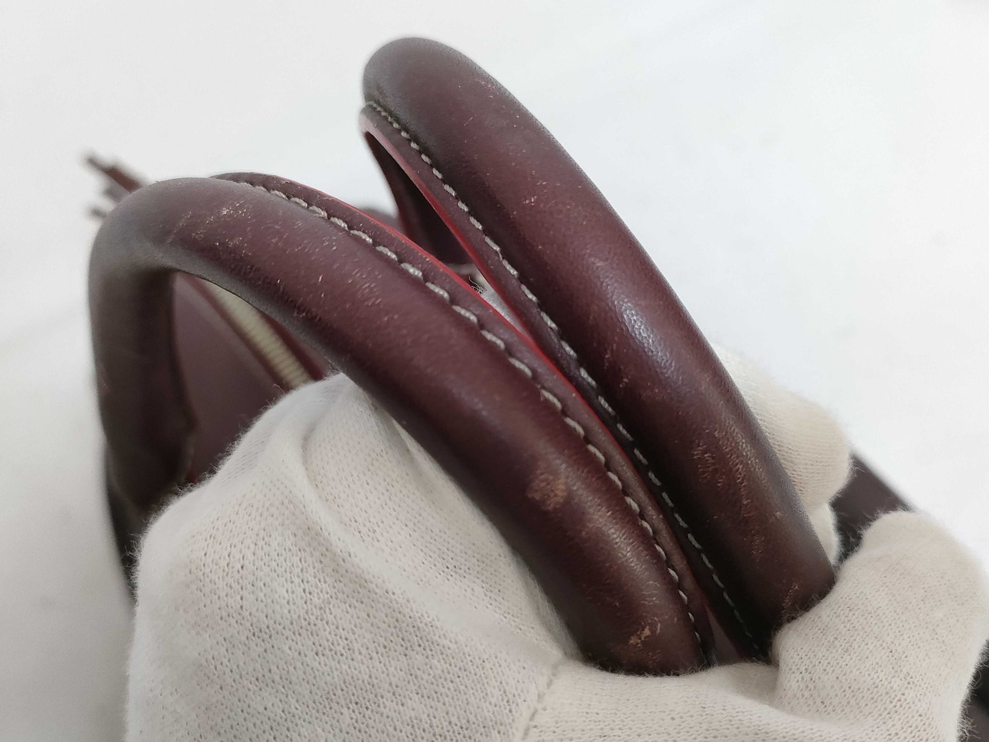 LOEWE Repeat Anagram Suede Handbag