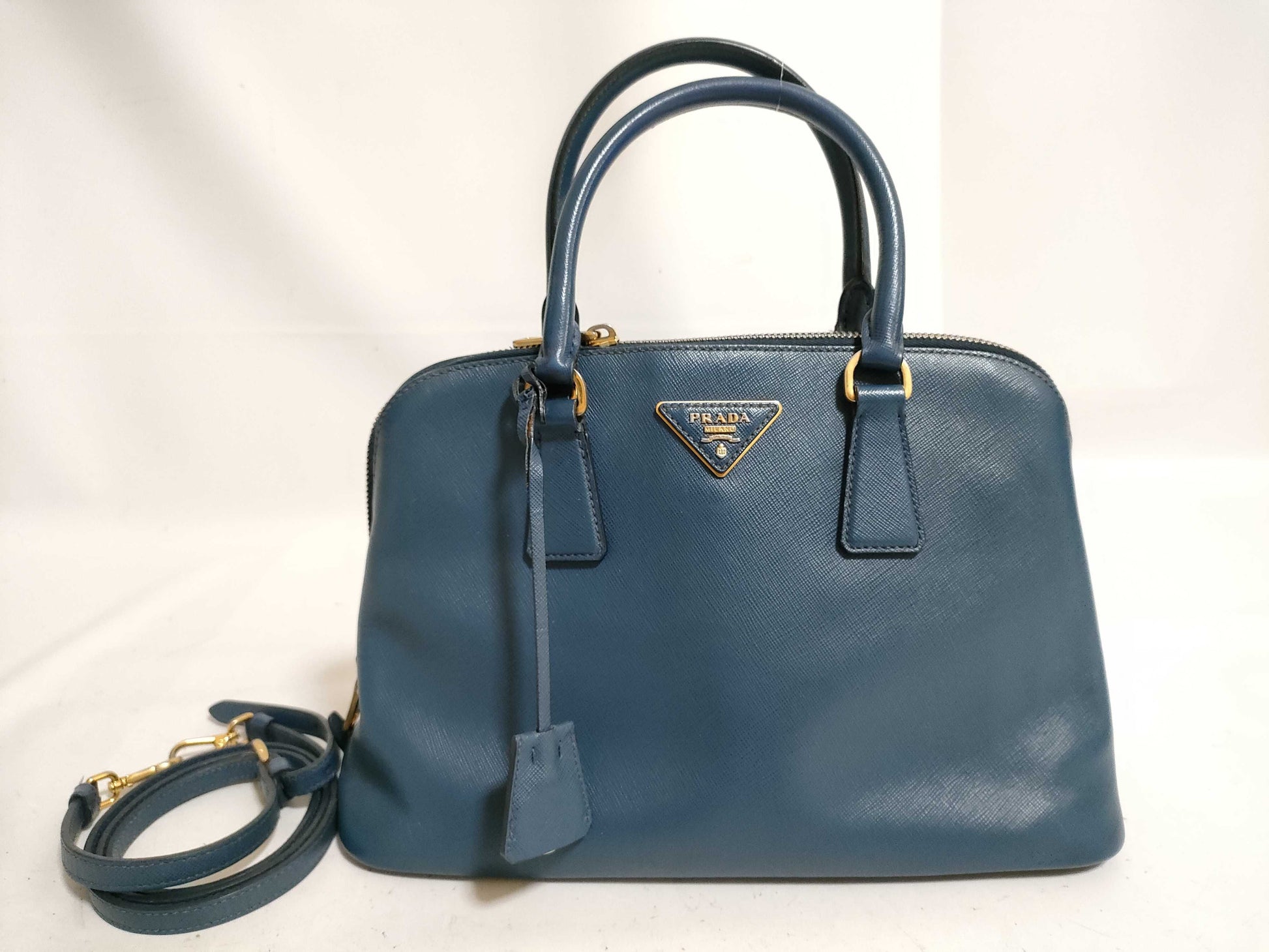 PRADA Promenade Saffiano 2-way shoulder bag/handbag