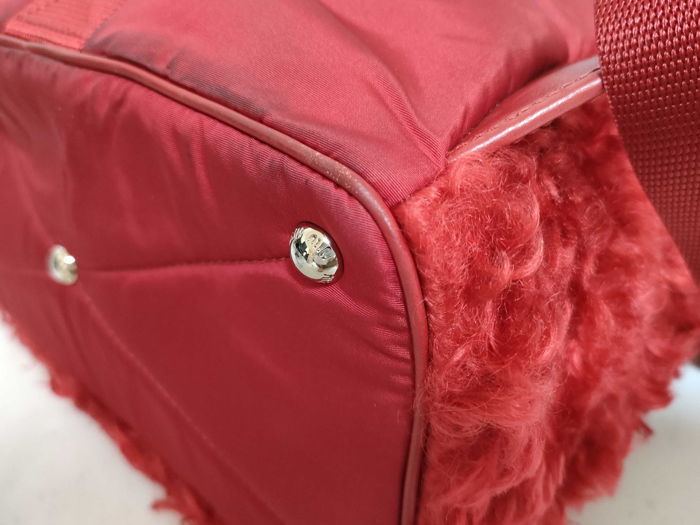 Miu Miu Boa Backpack Backpack