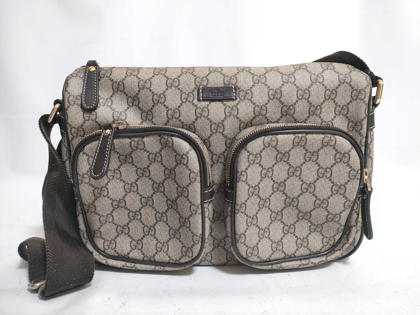 GUCCI GG Supreme Shoulder Bag