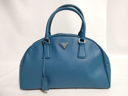PRADA Saffiano Bowling Bag Handbag