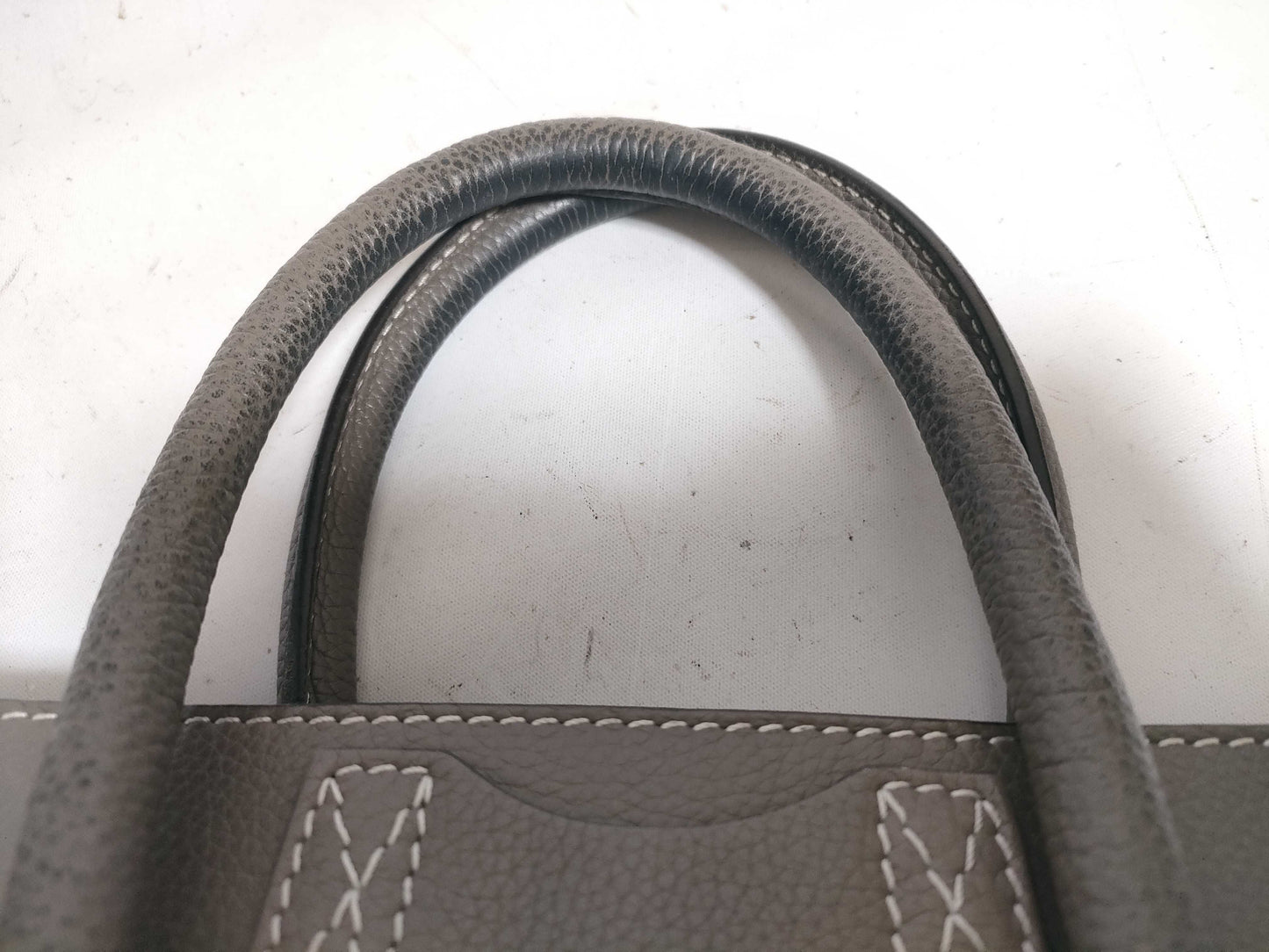 CELINE Luggage Micro Shopper Handbag