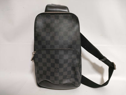 LOUIS VUITTON Damier Graphite Louis Vuitton Damier Graphite Avenue Sling N41719 Shoulder Bag