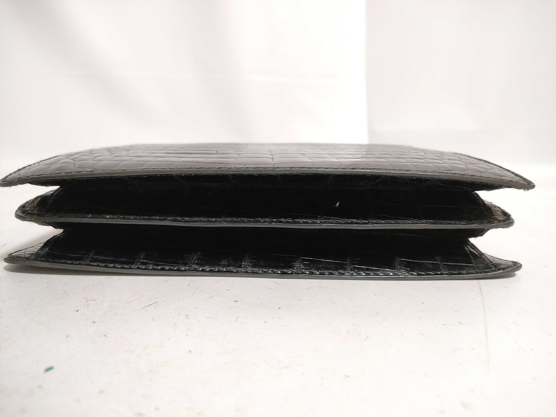 Morabito Shining Crocodile Vendome Handbag