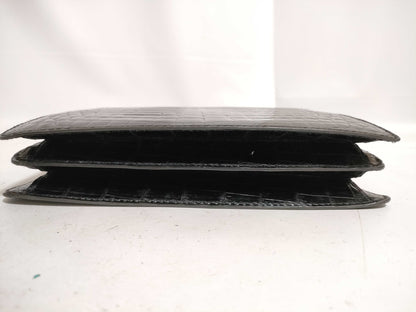 Morabito Shining Crocodile Vendome Handbag