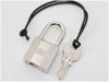 HERMES HERMES Cadena & Key Set No. 50 Silver Charm with Cord