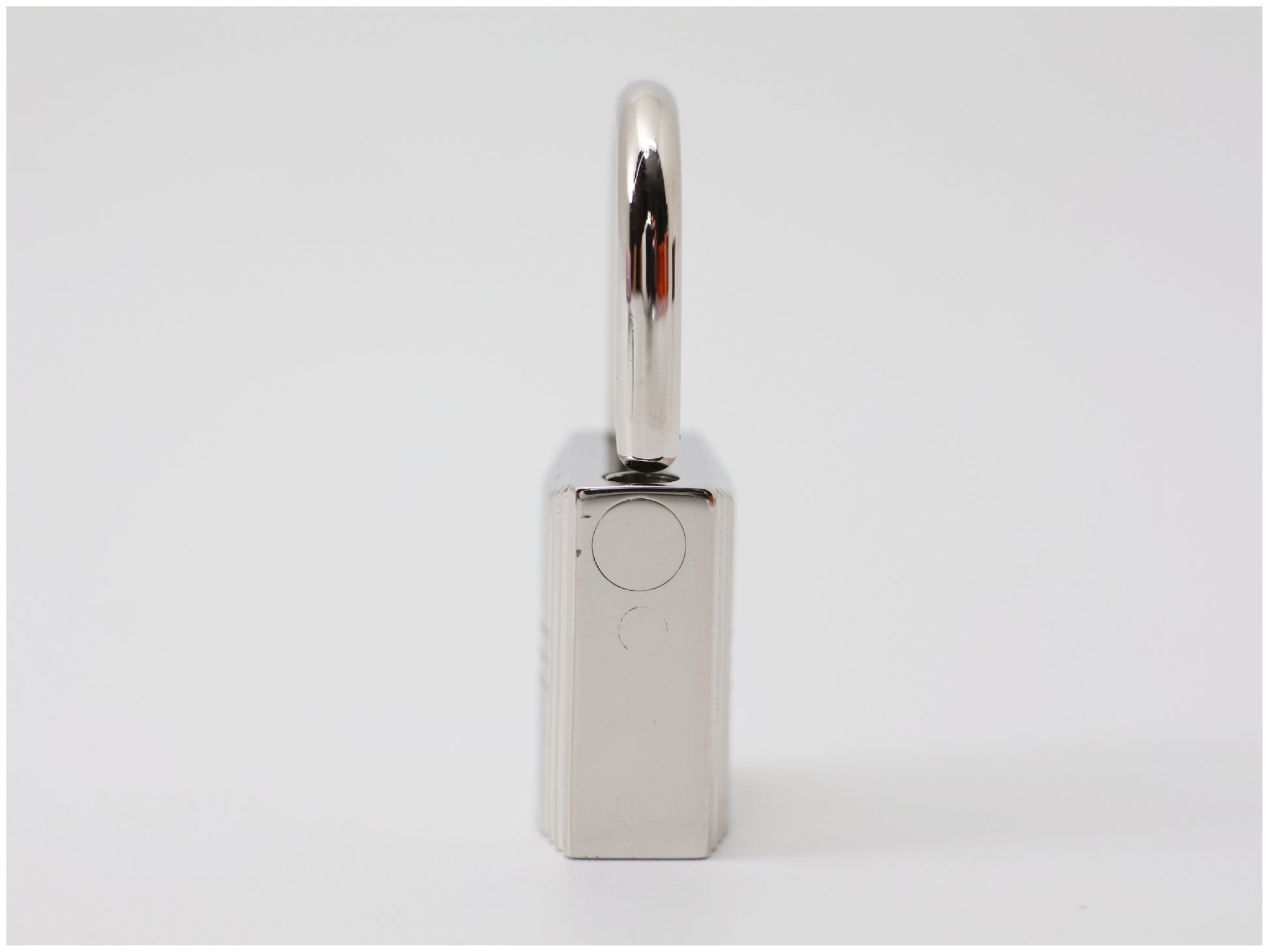 HERMES HERMES Cadena & Key Set No. 50 Silver Charm with Cord