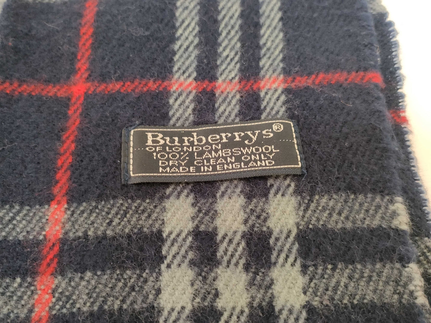 Burberrys Check Scarf