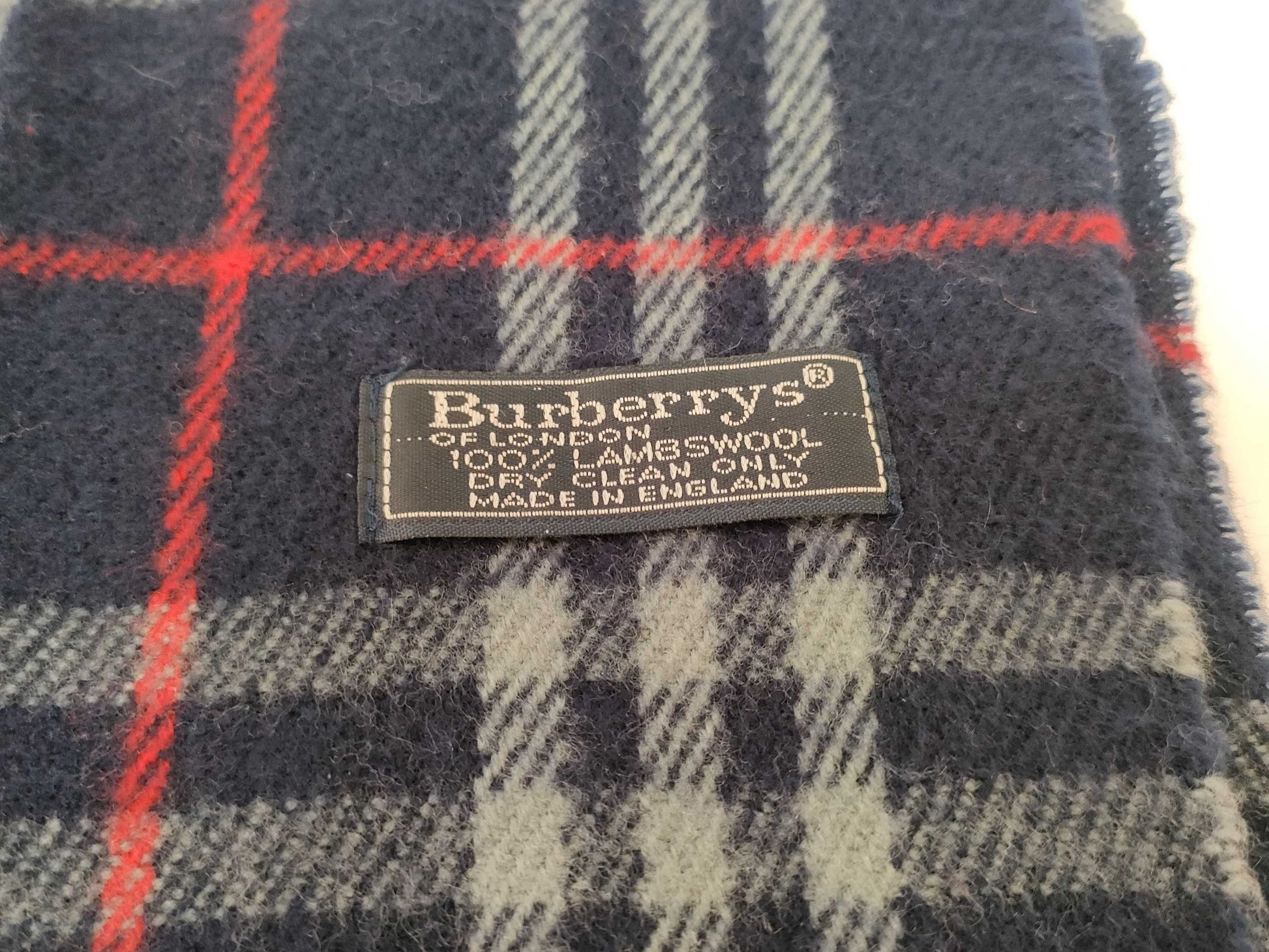Burberrys Check Scarf