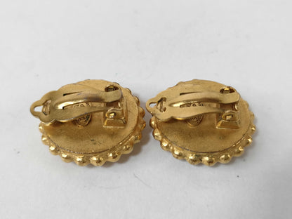 CHANEL Coco Mark Chanel Earrings, Black, 94 Pieces, with Box