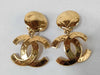CHANEL Chanel Swing Earrings Gold 94P Earrings