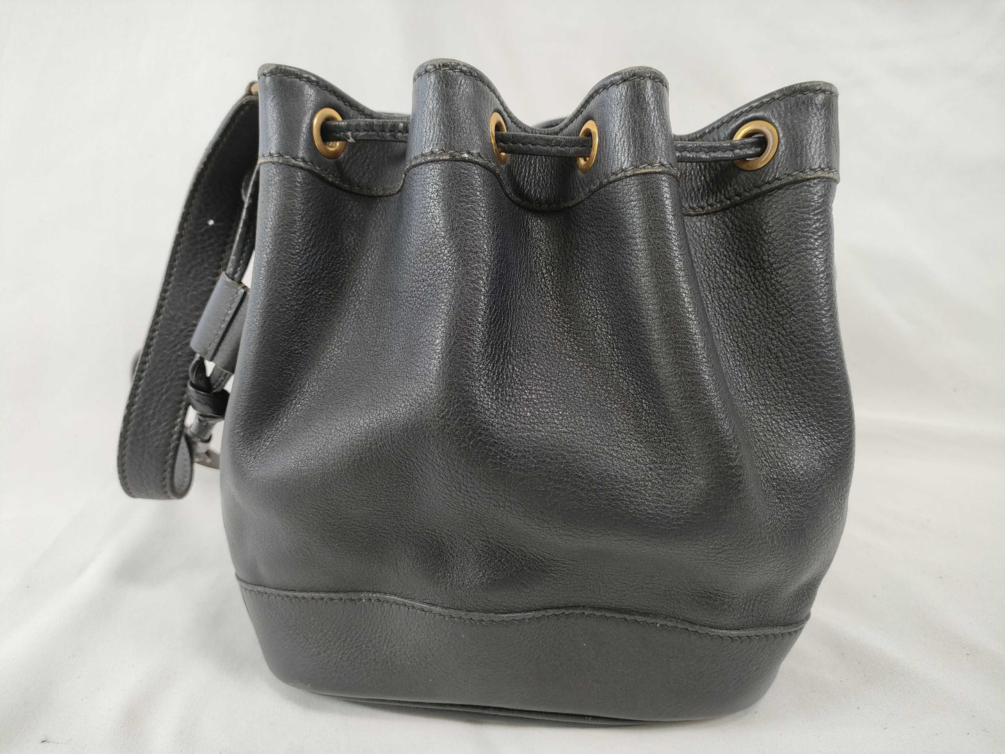 HERMES Swift Market Shoulder Bag, Black