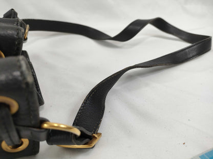 HERMES Swift Market Shoulder Bag, Black