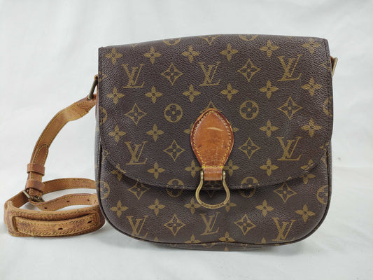 LOUIS VUITTON Monogram Saint-Cloud Shoulder Bag