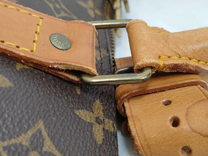 LOUIS VUITTON Monogram Keepall 60 M41422 MI8901 Brown Boston Bag