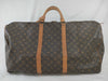 LOUIS VUITTON Monogram Keepall 60 M41422 MI8901 Brown Boston Bag