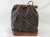 LOUIS VUITTON Monogram Noe M42224 Brown Shoulder Bag with Unclear Serial Number