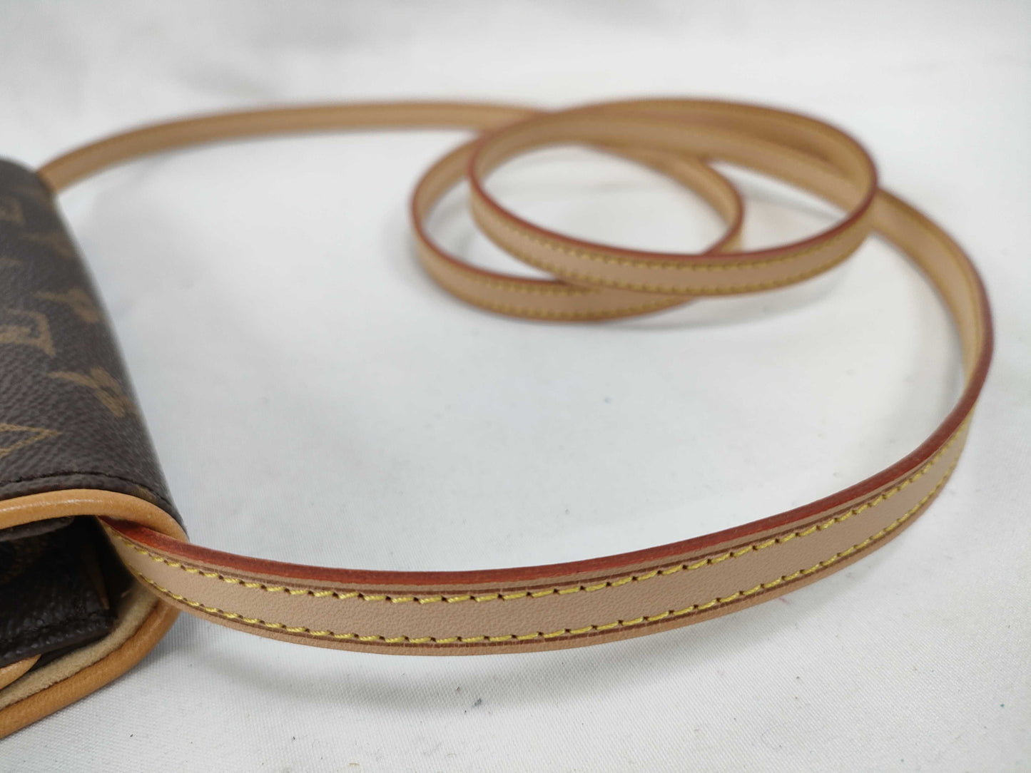 LOUIS VUITTON Monogram Pochette Twin PM M51854/CA0959 Shoulder Bag