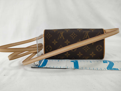 LOUIS VUITTON Monogram Pochette Twin PM M51854/CA0959 Shoulder Bag