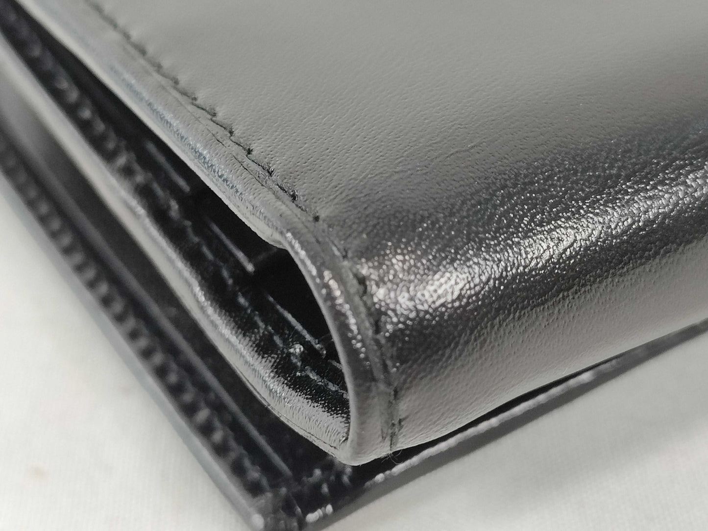 PRADA Prada Tri-fold Wallet Leather with Box