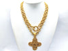CHANEL Triple Coco Mark Cross Necklace 94A Necklace