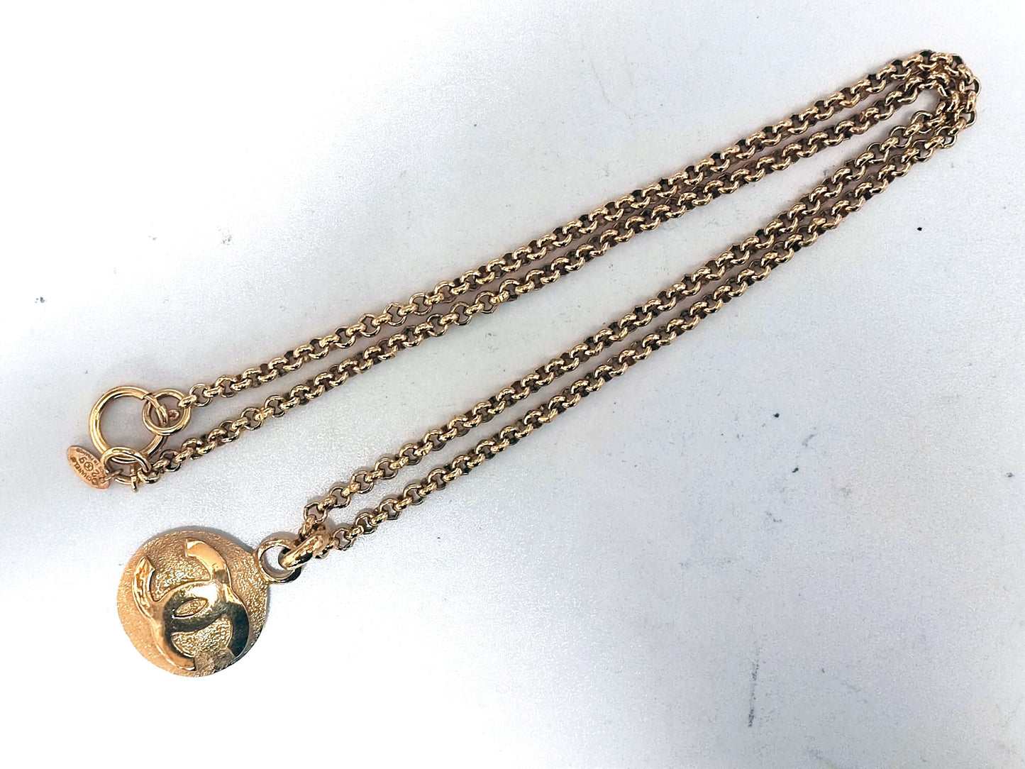 CHANEL Coco Mark Necklace 29 Necklace