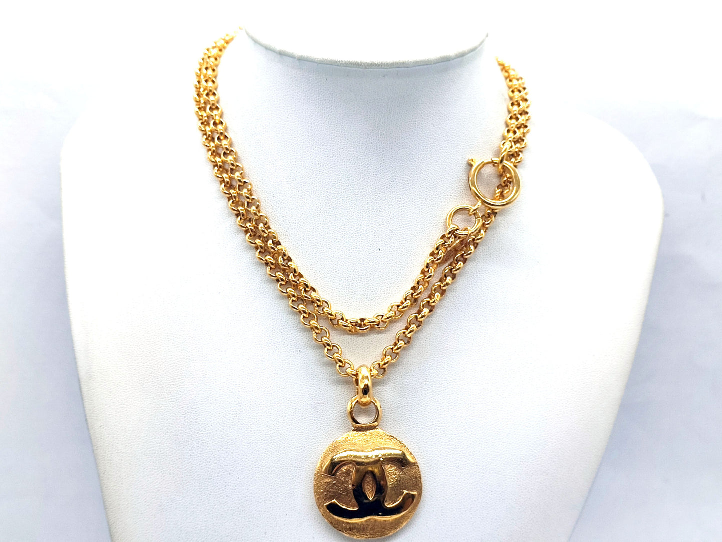 CHANEL Coco Mark Necklace 29 Necklace