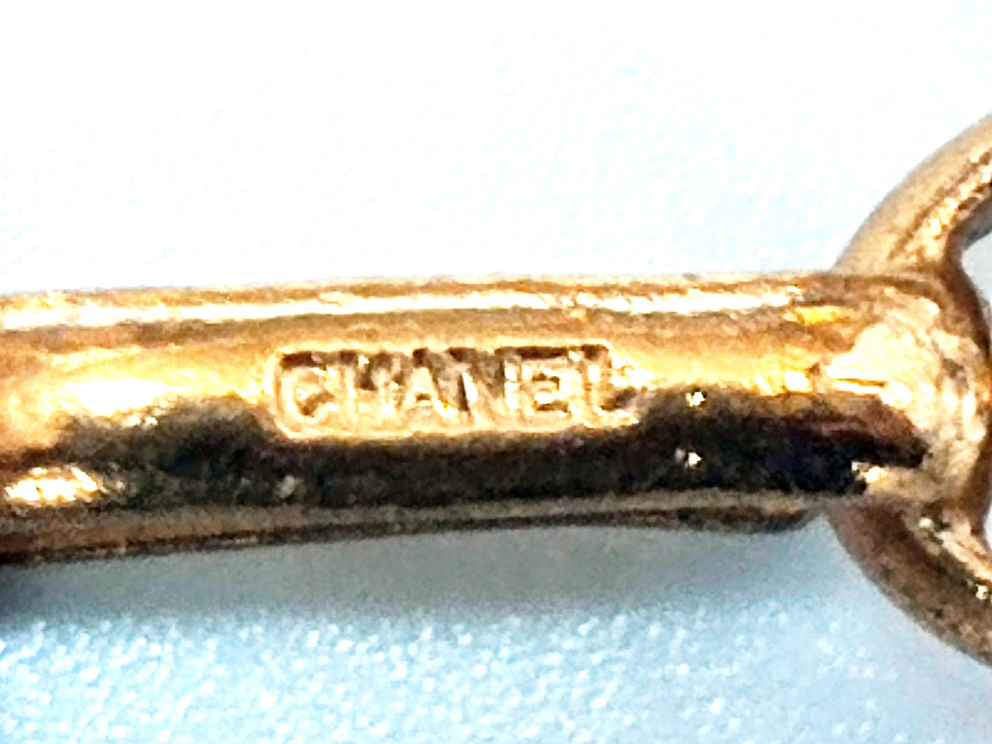 CHANEL CHANEL Logo Circle Necklace Necklace