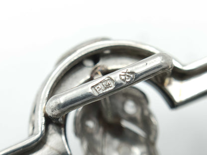 Jadeite, Ruby, Sapphire, and Diamond PT850 Obi Clasp, 23.0g 