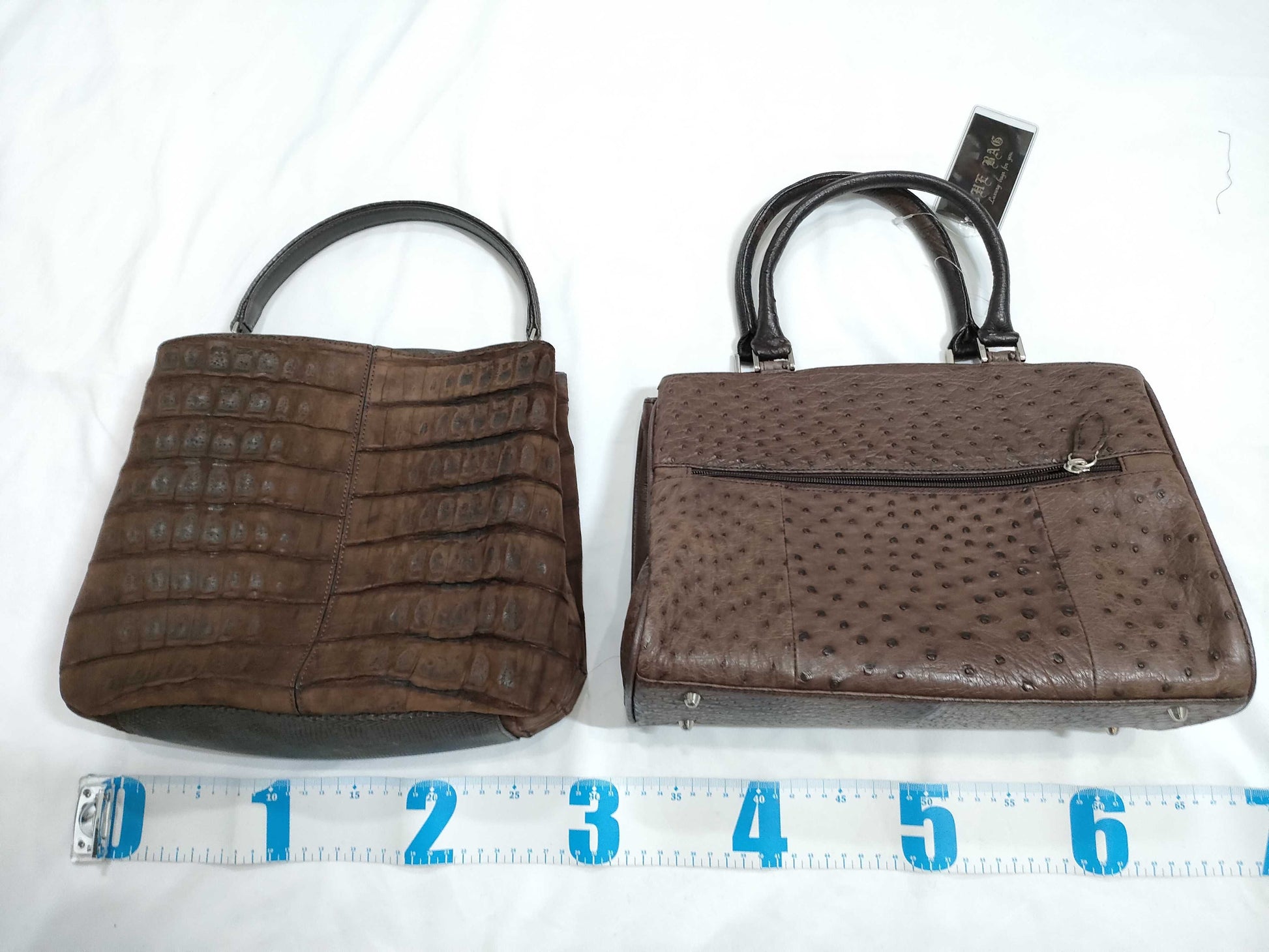 Ostrich handbag x 5 bags
