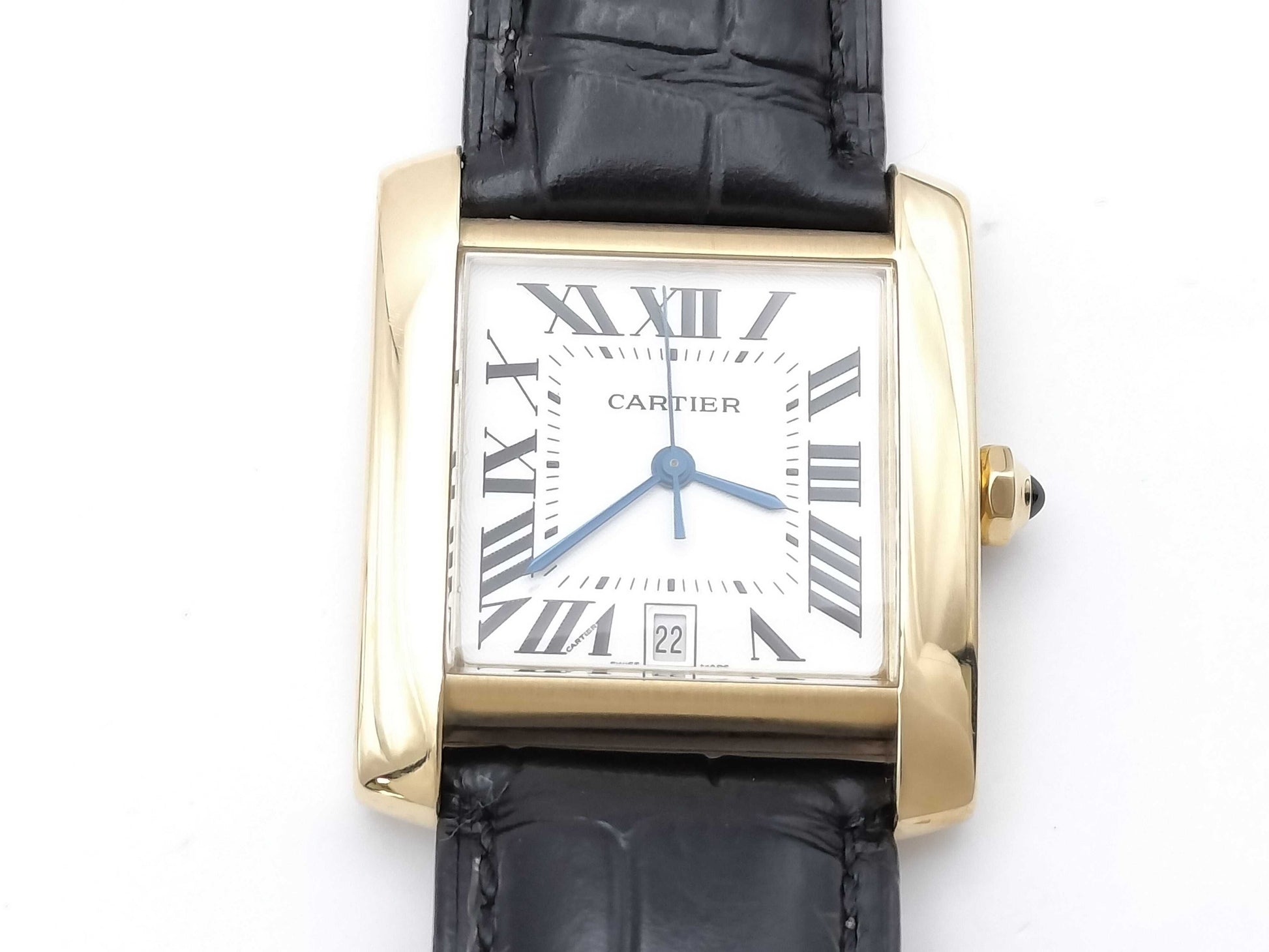 Cartier Tank Française LM W5000156 1840279534CE Automatic K18 Women's Watch