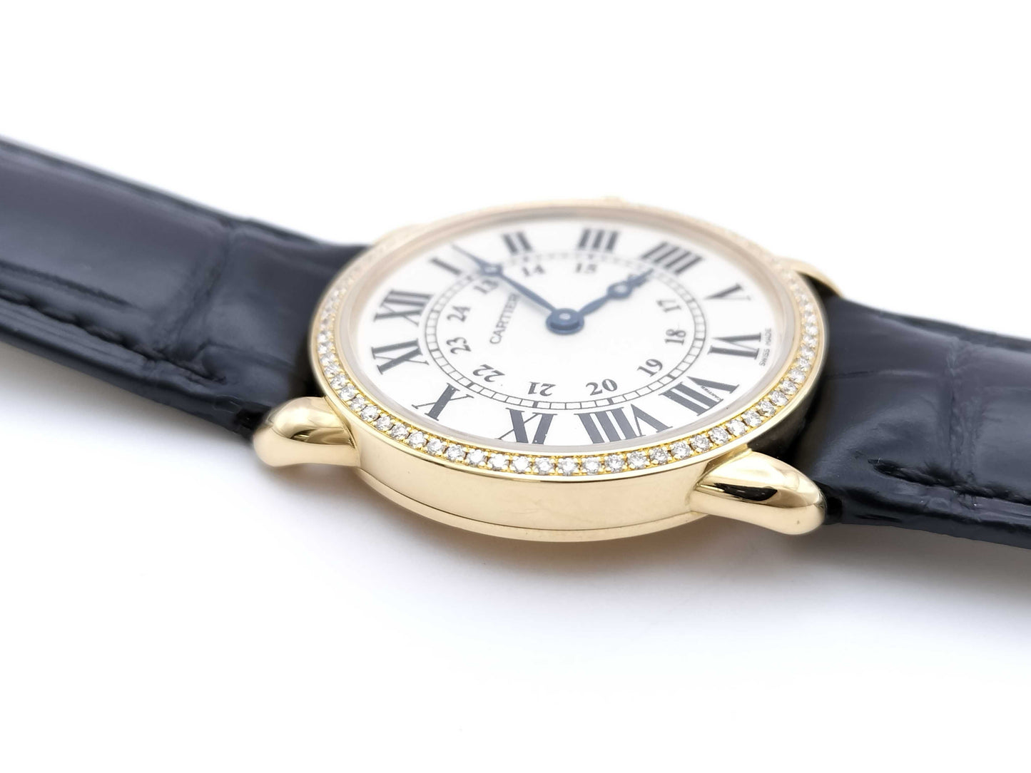 Cartier Ronde Louis WR000151 2885113378LX Quartz 18K Gold Women's Watch