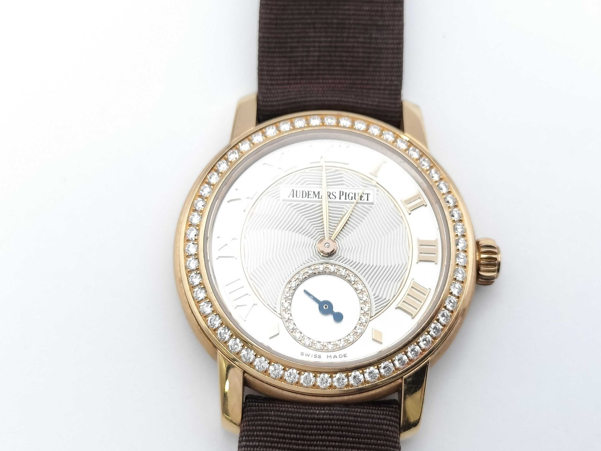 AUDEMARS PIGUET 77228OR.ZZ.A082MR.01 G72813 Manual Winding 18K Gold with Partial Shell Dial Women's Watch