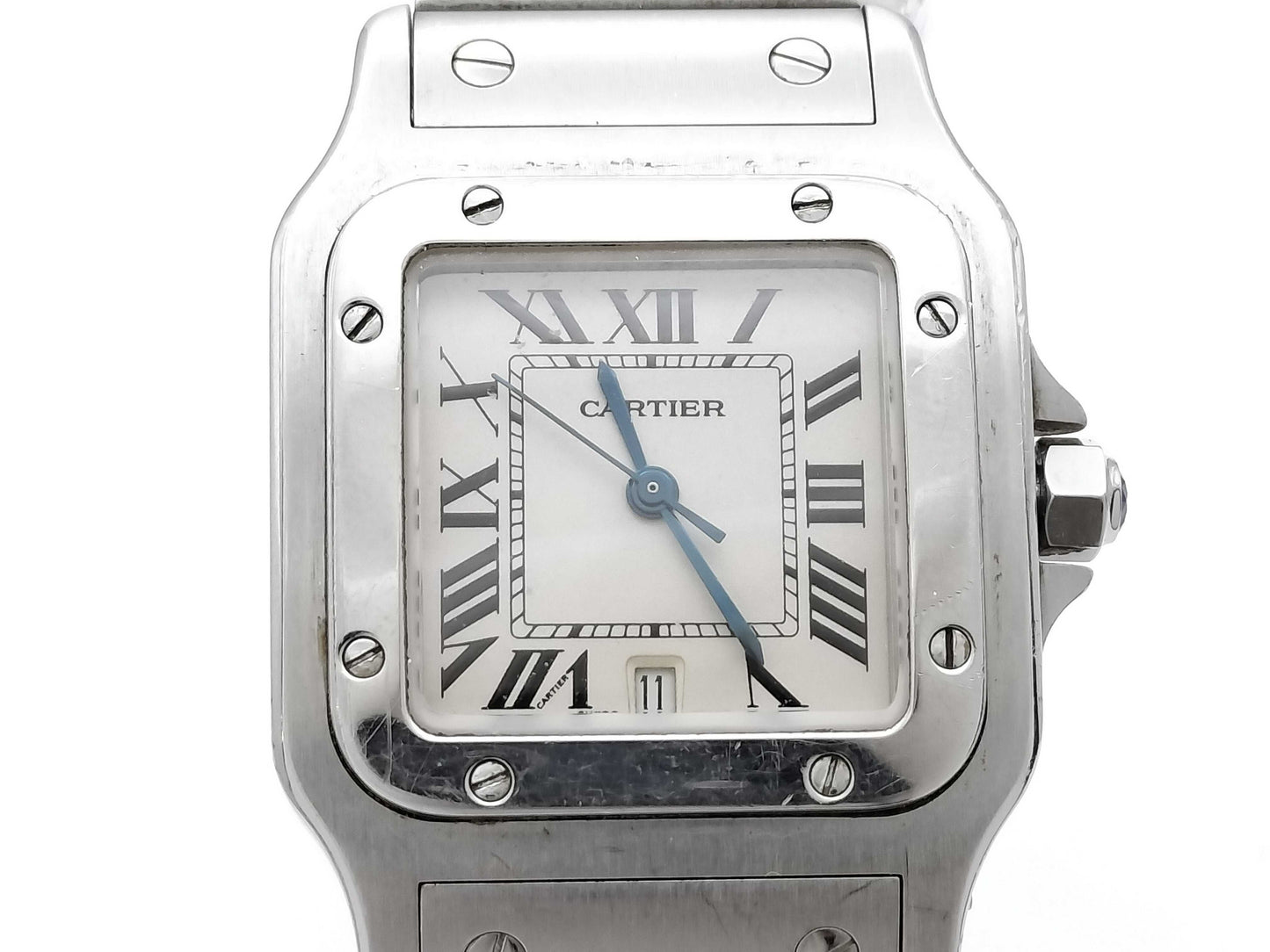 Cartier Santos Galbe LM W20060D6 1564877668CD Quartz Women's Watch