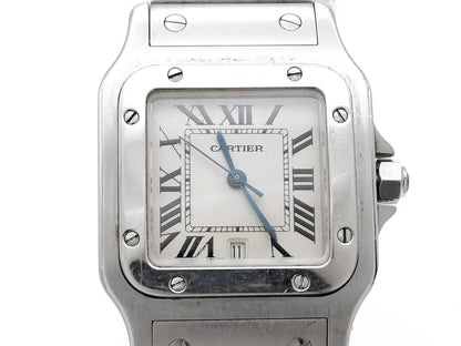 Cartier Santos Galbe LM W20060D6 1564877668CD Quartz Women's Watch