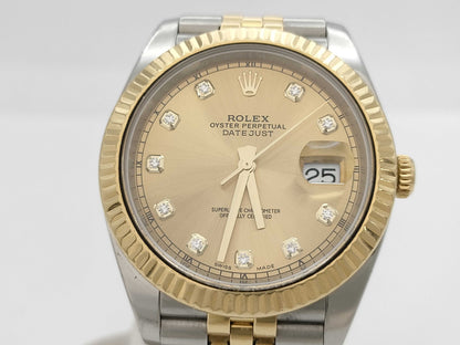 ROLEX 126333G 2367S741 Champagne Dial Men's Watch