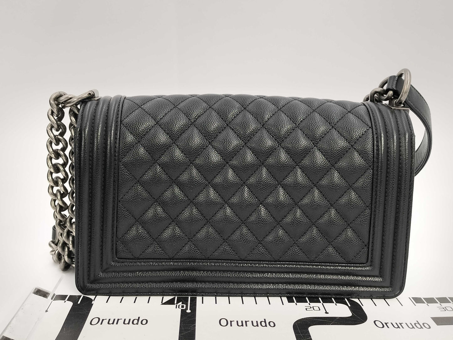 CHANEL Boy Chanel Caviar Shoulder Bag