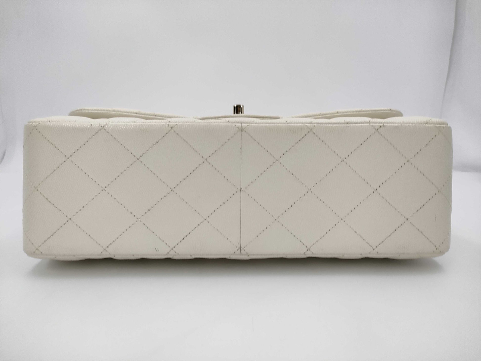 CHANEL Deca Matelasse 30 Large Caviar Skin Double Flap Microchip Shoulder Bag