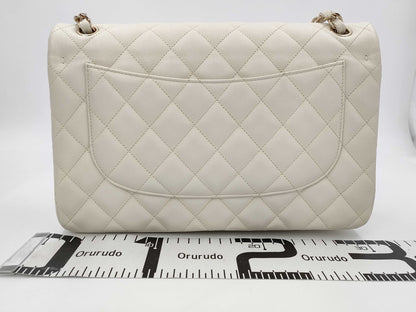 CHANEL Deca Matelasse 30 Large Caviar Skin Double Flap Microchip Shoulder Bag