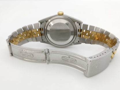 ROLEX 16233G T232760 Champagne Dial Boys' Watch