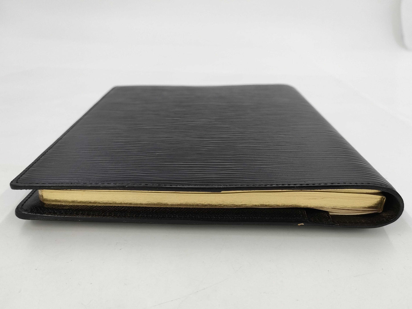 LOUIS VUITTON Louis Vuitton Epi Agenda Black MI0960 Notebook Cover