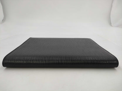 LOUIS VUITTON Louis Vuitton Epi Agenda Black MI0960 Notebook Cover